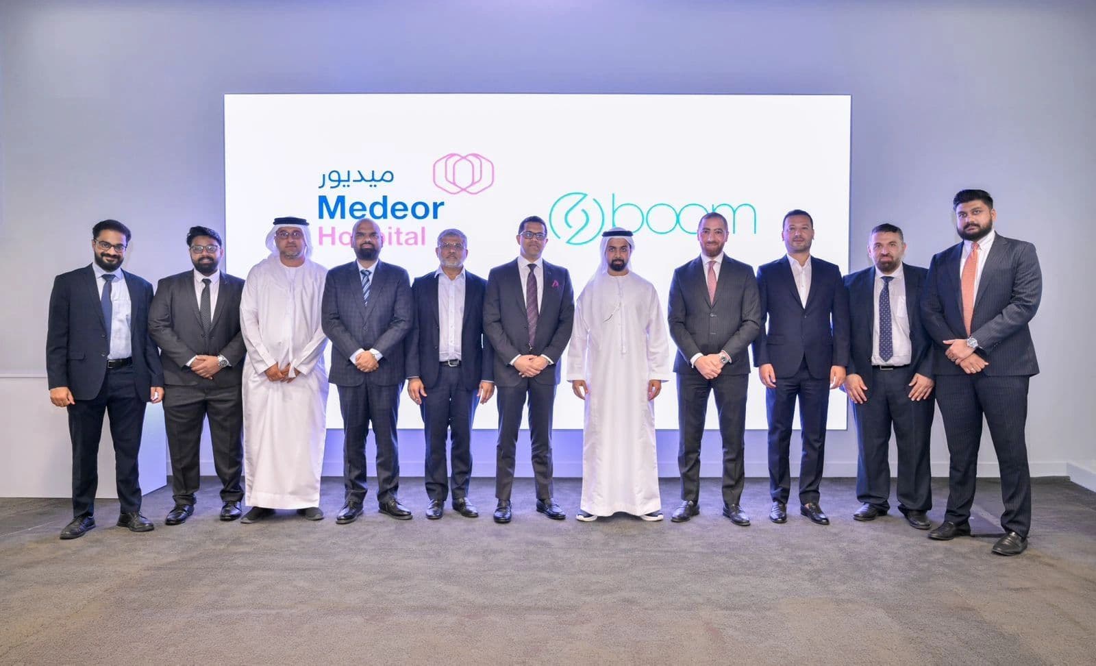 Boom Health has signed an MoU with Medeor Hospital at Burjeel House